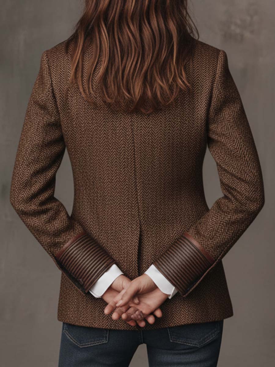 Amélie Bruges | BLAZER STRUCTURÉ ARTISTIQUE POUR FEMMES