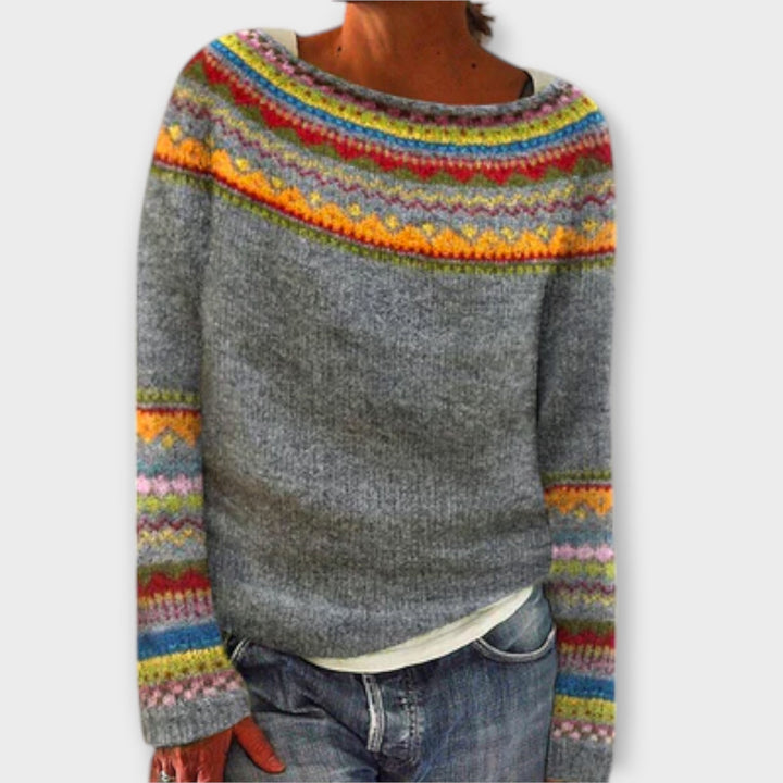 Noelyzah - Pull Vintage Confortable