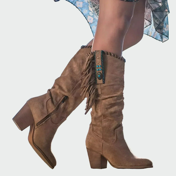 Bottines en cuir confortables