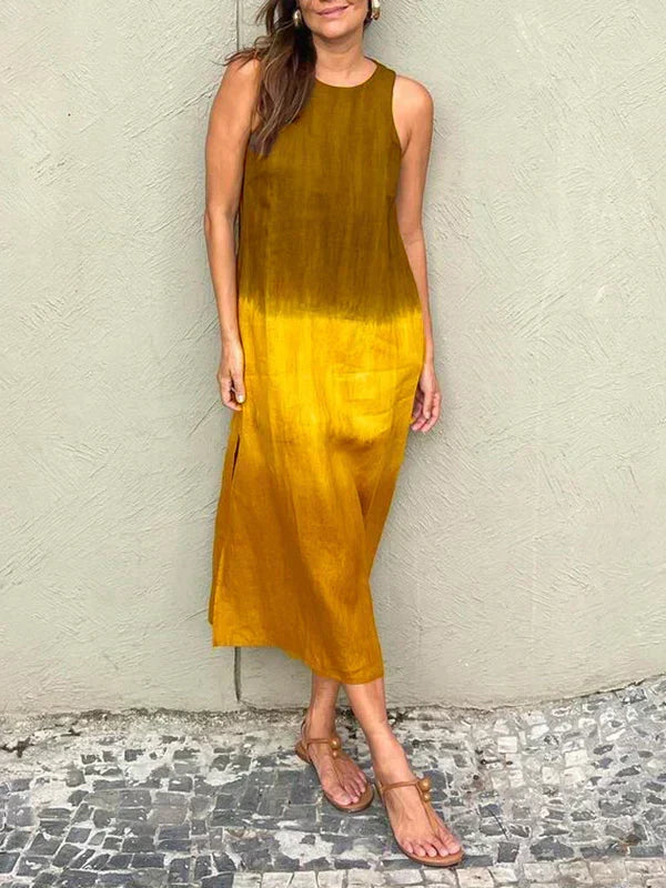 Heather - Robe Gradient Décontractée