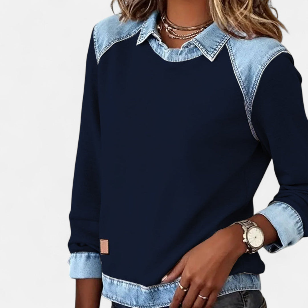Léa - Blouse Décontractée Élégante