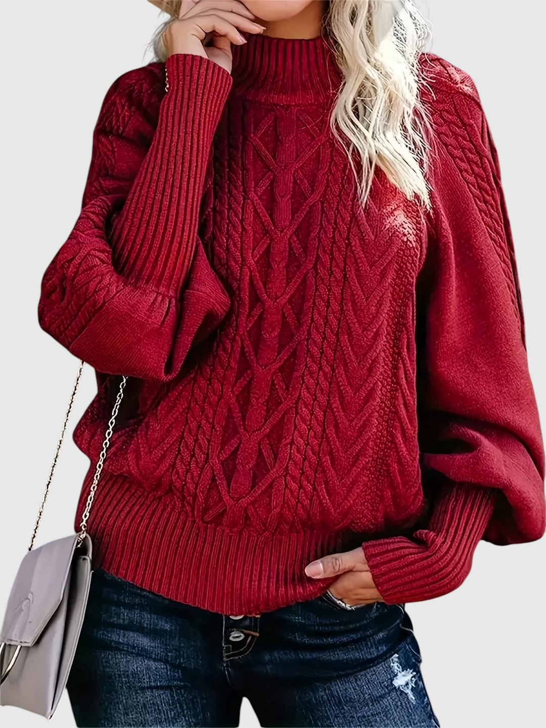 Lory | Pull Long Décontracté à Manches Longues