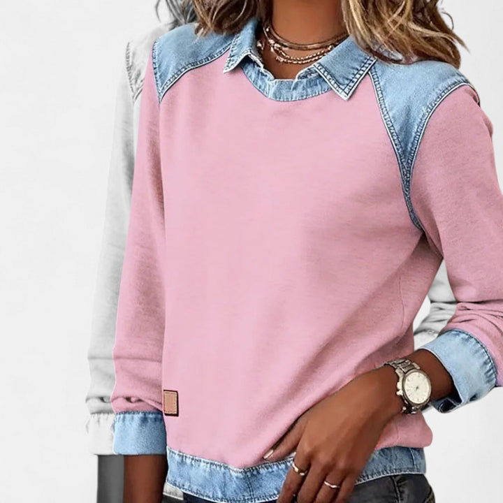 Léa - Blouse Décontractée Élégante