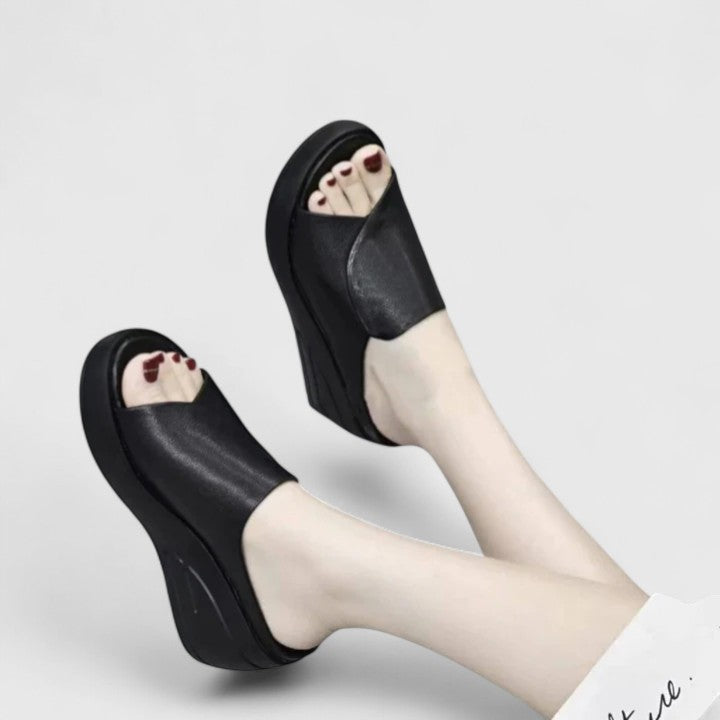 Kora - Sandales Orthopédiques à Talon Wedge