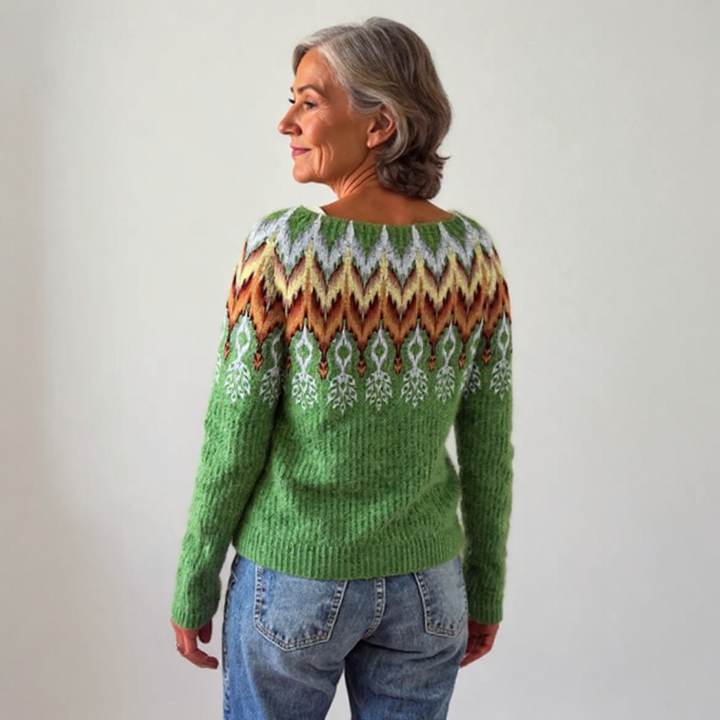 Armelle | Pull en tricot vintage
