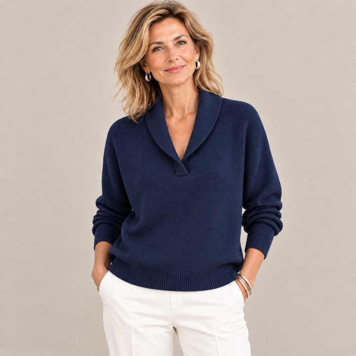 Amélie Bruges | Pull à col en V