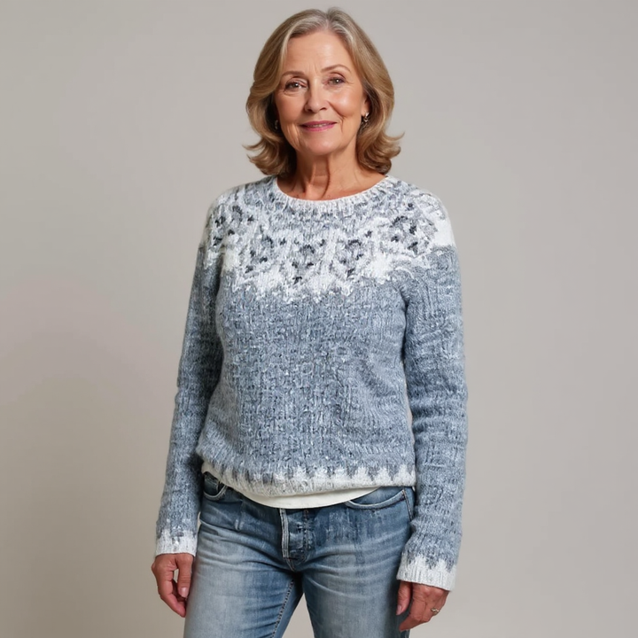Léonie | Pull en tricot vintage
