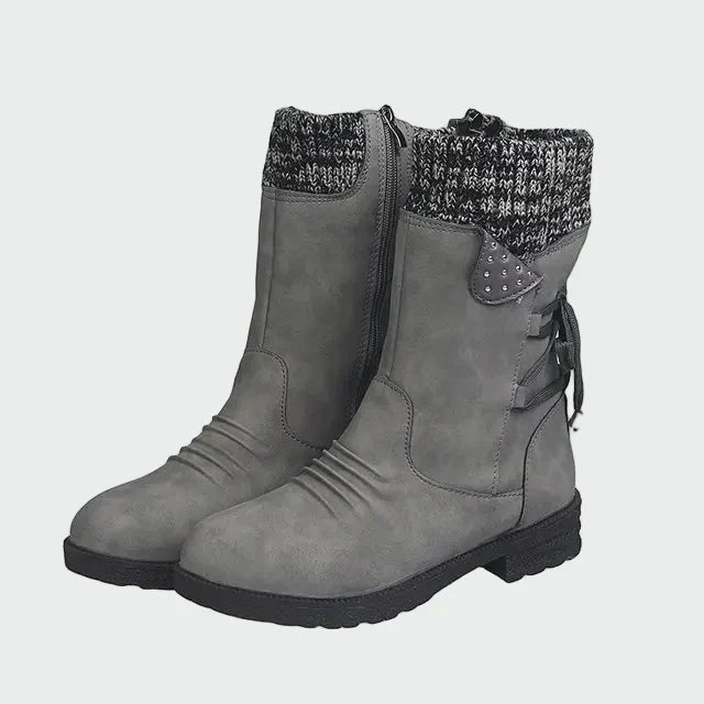 Bottines élégantes en daim