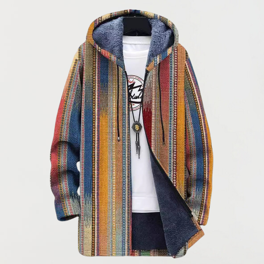 Orla - Manteau à Rayures