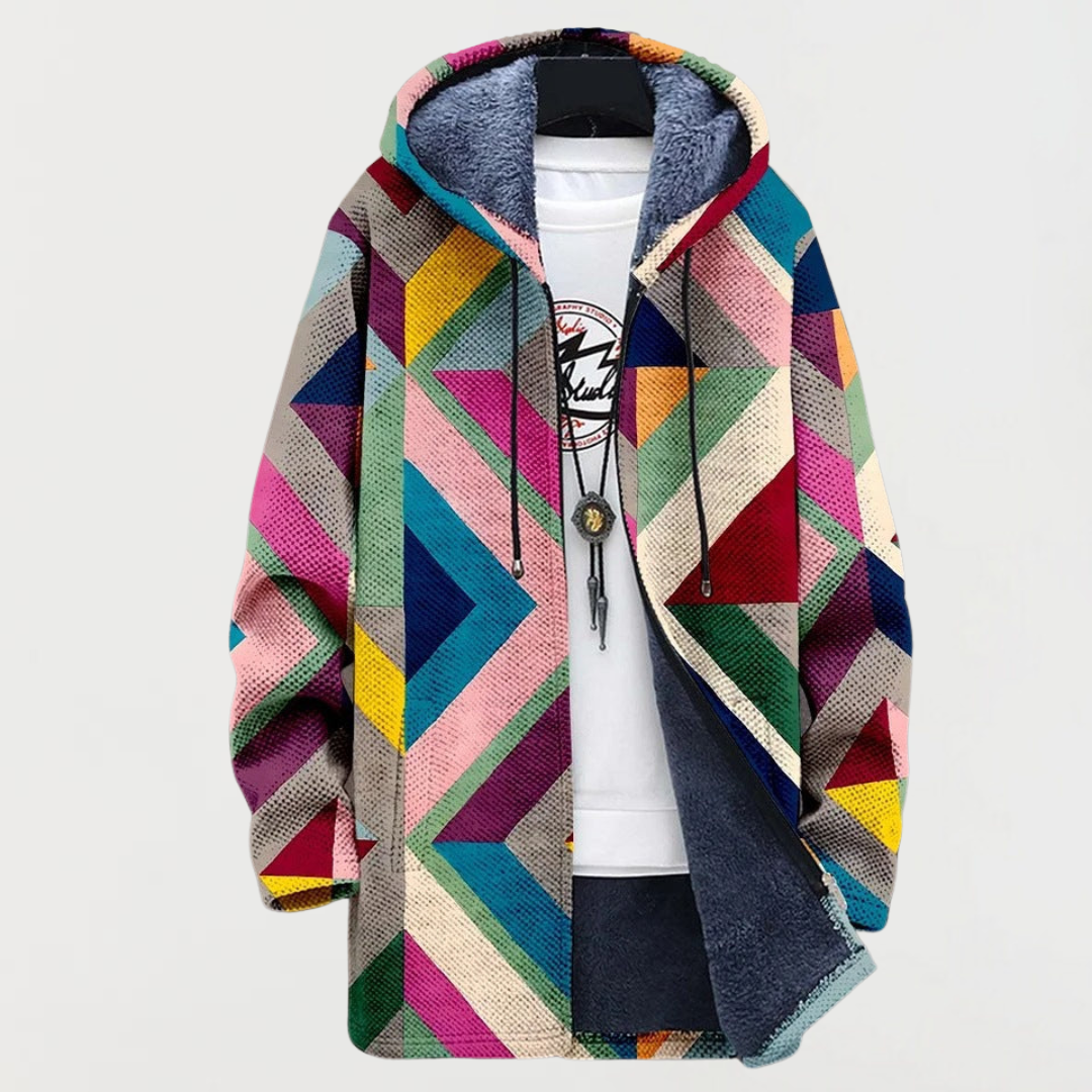 Gráinne - Sweat-shirt avec Imprimé Géométrique