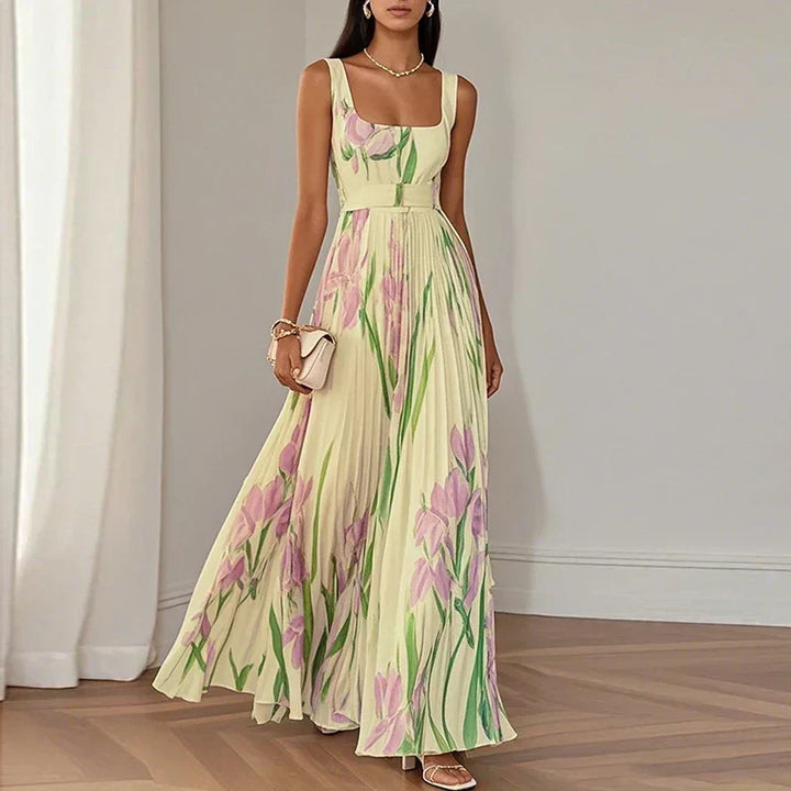 Oriah | Robe Maxi A-Line Florale