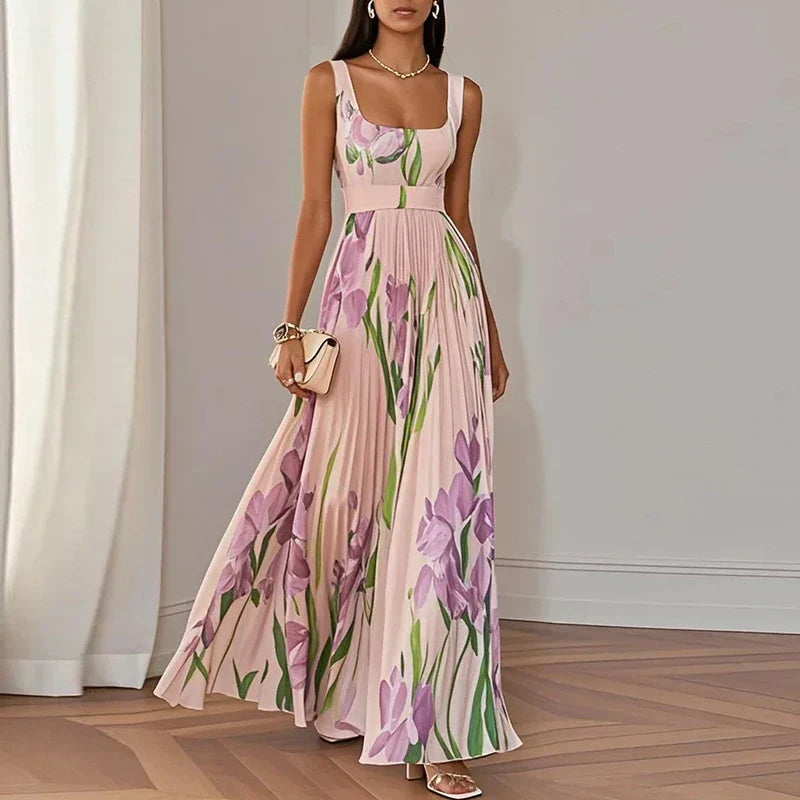 Oriah | Robe Maxi A-Line Florale
