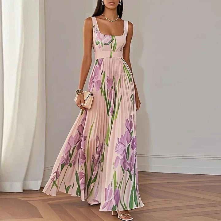 Oriah | Robe Maxi A-Line Florale