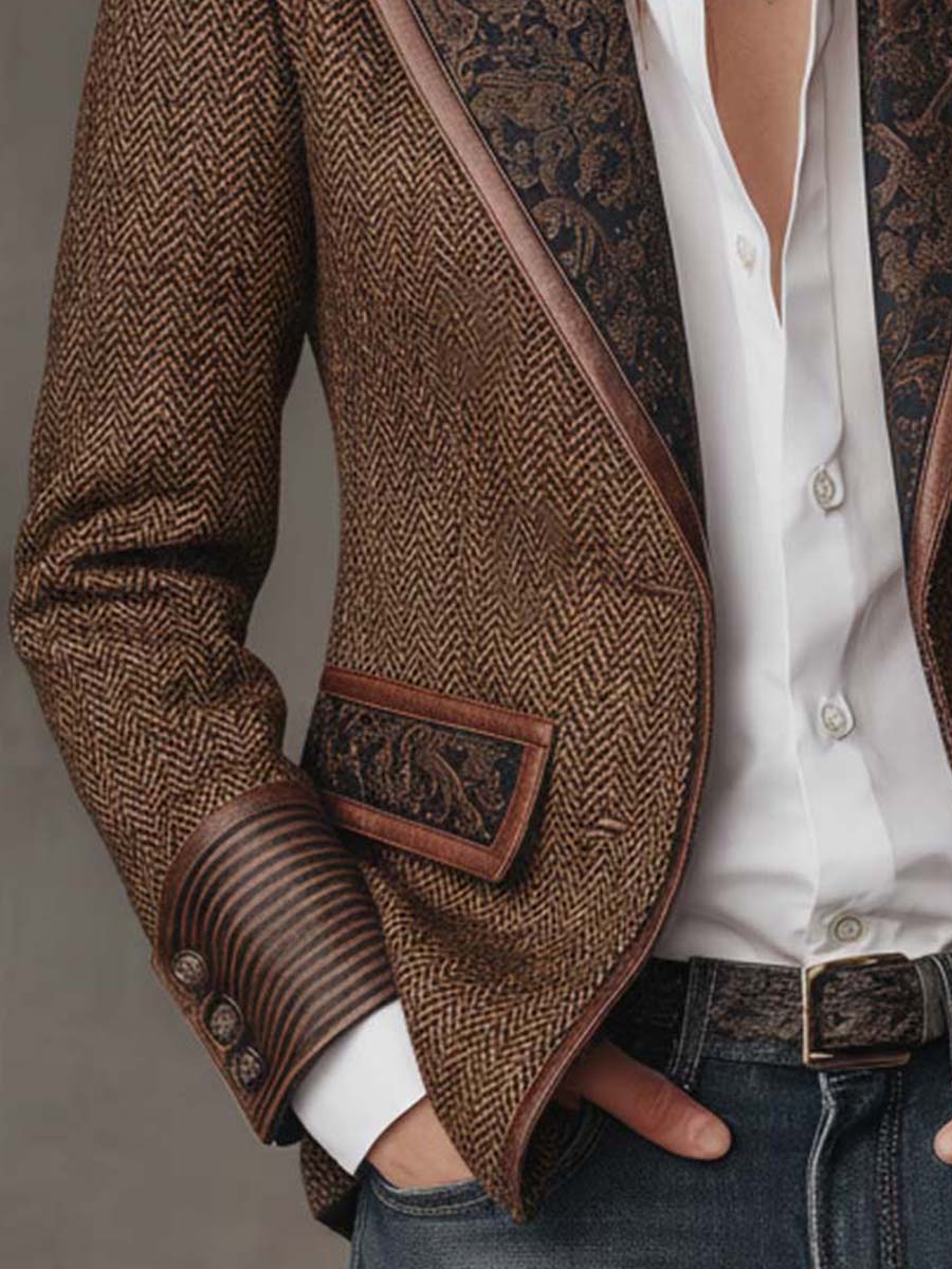 Amélie Bruges | BLAZER STRUCTURÉ ARTISTIQUE POUR FEMMES