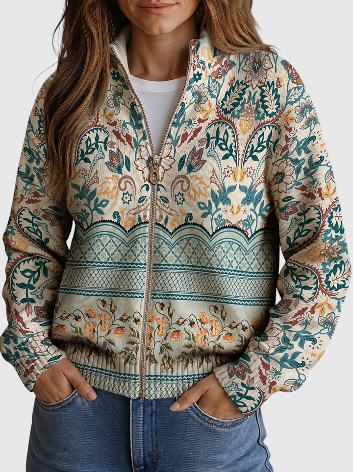 Caterina™ | Imprimé de Bordure Botanique Vintage