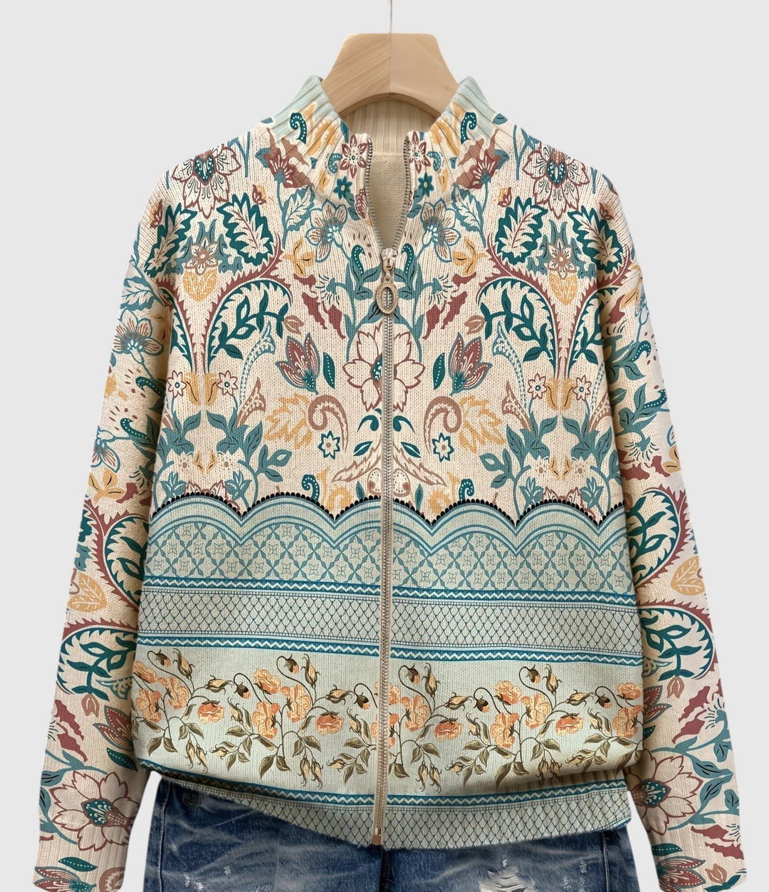 Caterina™ | Imprimé de Bordure Botanique Vintage