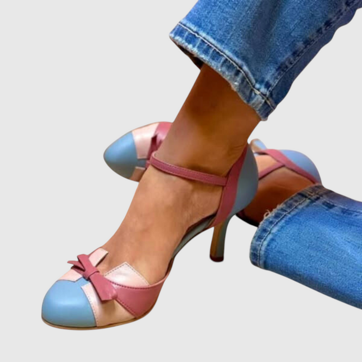 Sable - Pompes Chic en Colorblock