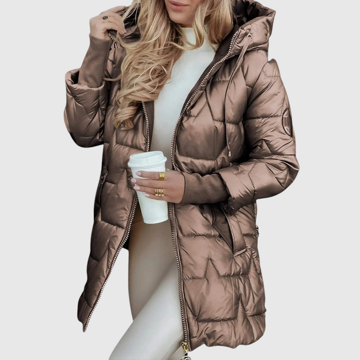 Cecilia | Manteau d'automne élégant avec capuche