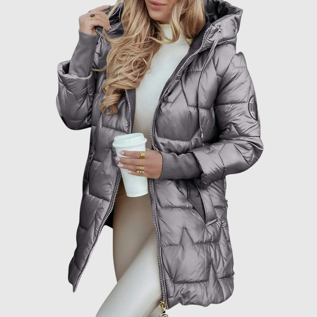 Cecilia | Manteau d'automne élégant avec capuche