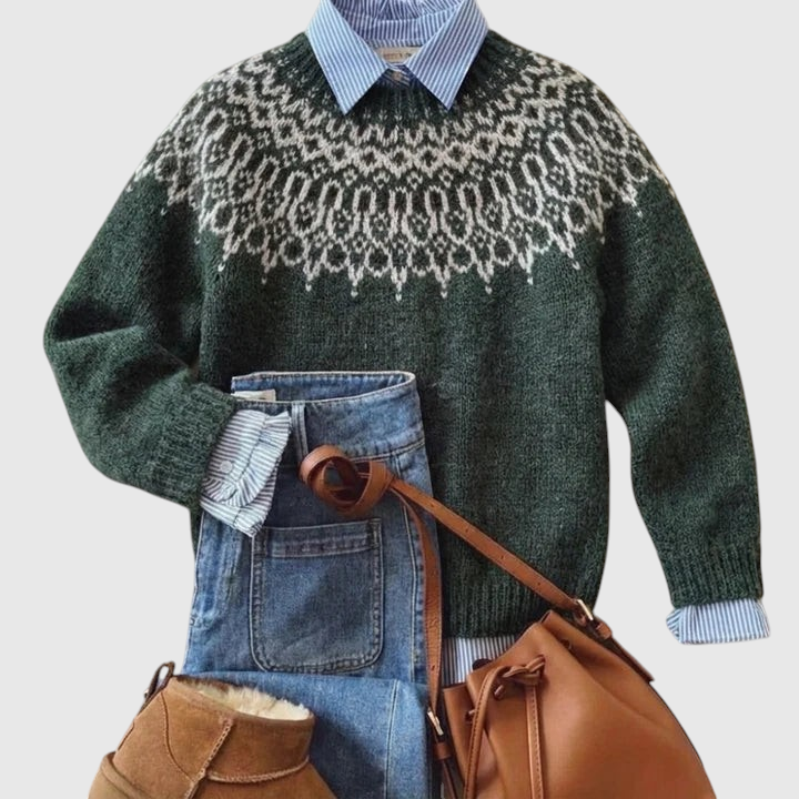 Tundra - Pull Vintage Nordique Élégant