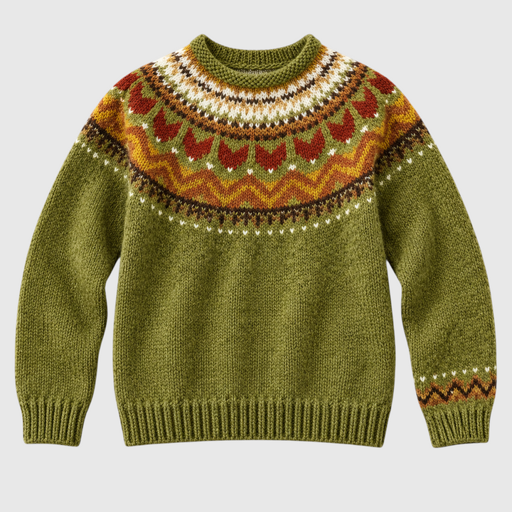Ardent - Pull Vintage Nordique Doux