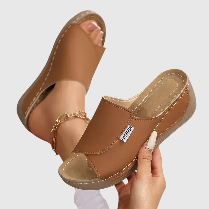 Rumi - Sandales Orthopédiques à Talon Wedge