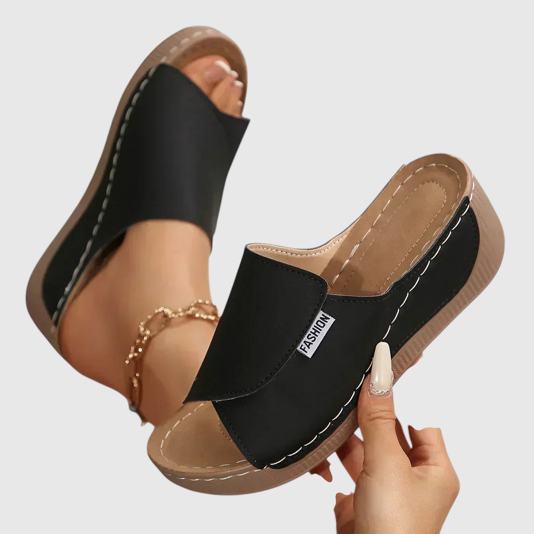 Rumi - Sandales Orthopédiques à Talon Wedge