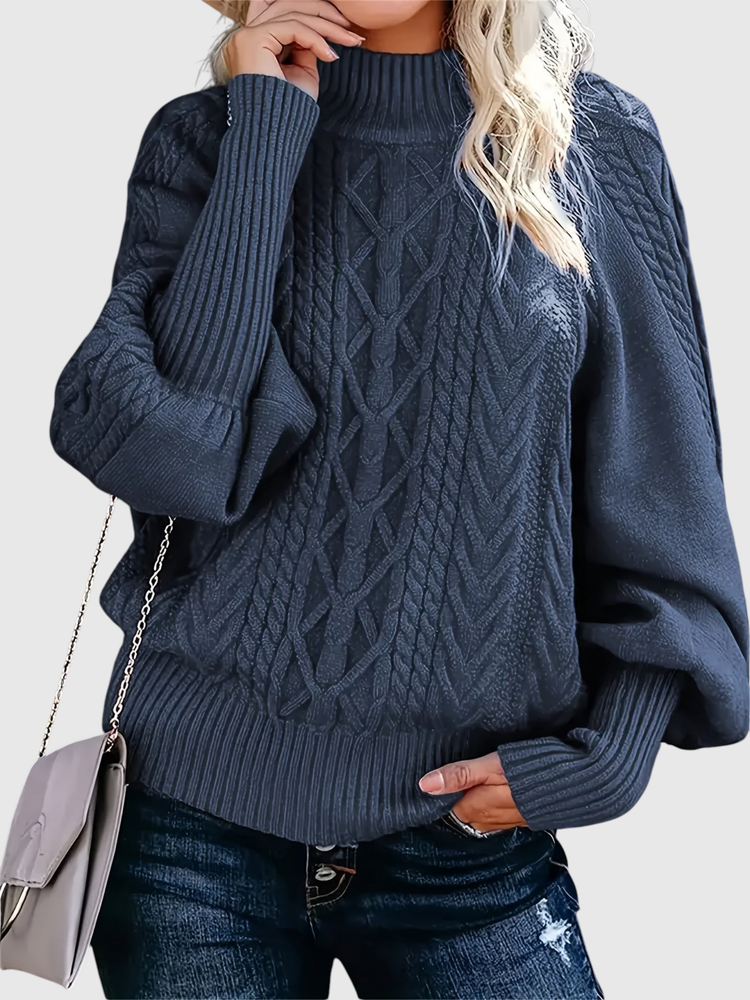 Lory | Pull Long Décontracté à Manches Longues