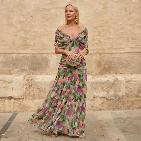 Kelsey | Élégante Robe Colorée