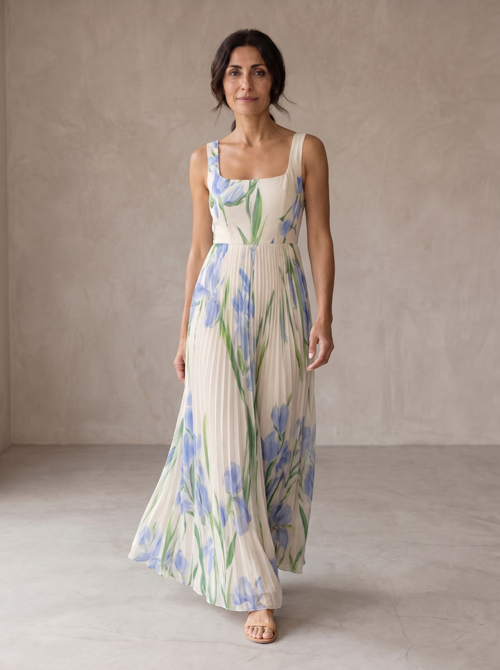 Oriah | Robe Maxi A-Line Florale